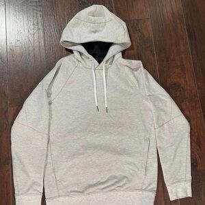 Lululemon City Sweat Pullover Hoodie – Heathered Ultra Light Grey – Men’s Large